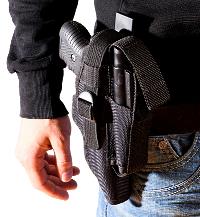 Grtelholster fr die Jet Protector mit Magazinfach (Rechtshnder)02
