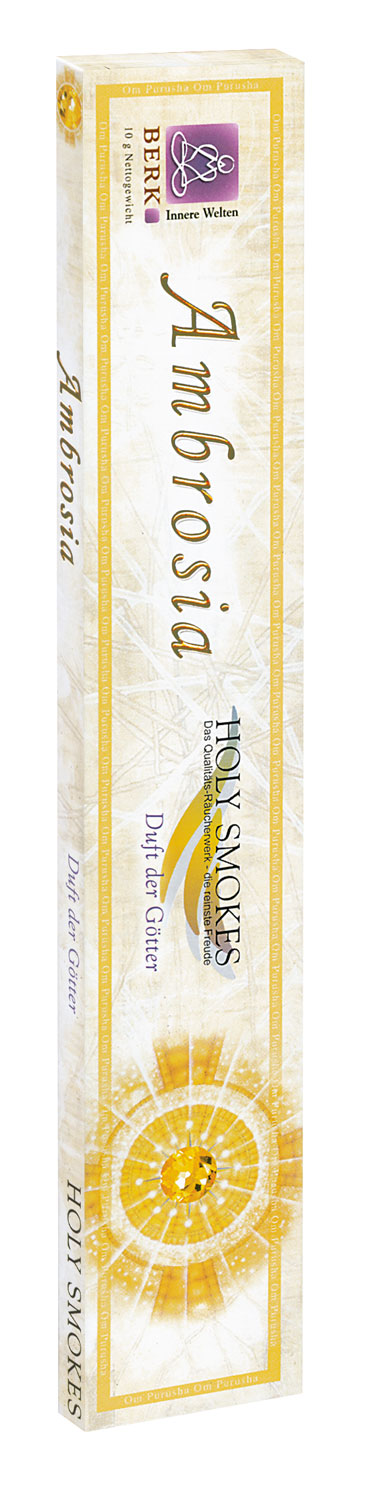 Ambrosia-Rucherstbchen / Der Duft der Gtter / Natrliche Substanzen / Handgemacht / Brenndauer 30-60 Minuten