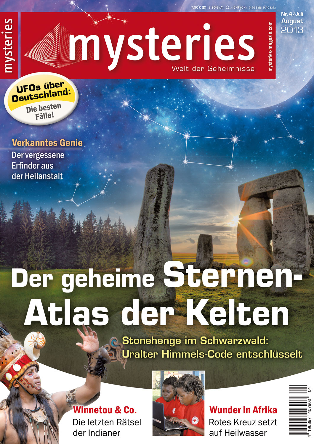mysteries Ausgabe Juli/August 2013
