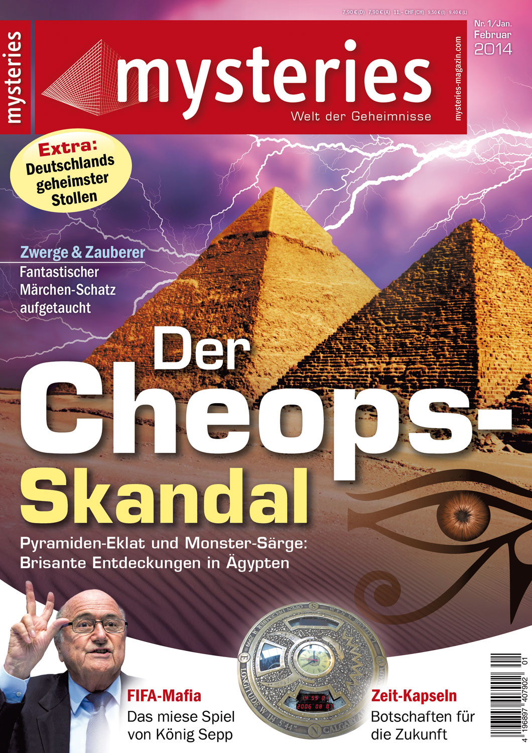 mysteries Ausgabe Januar/Februar 2014