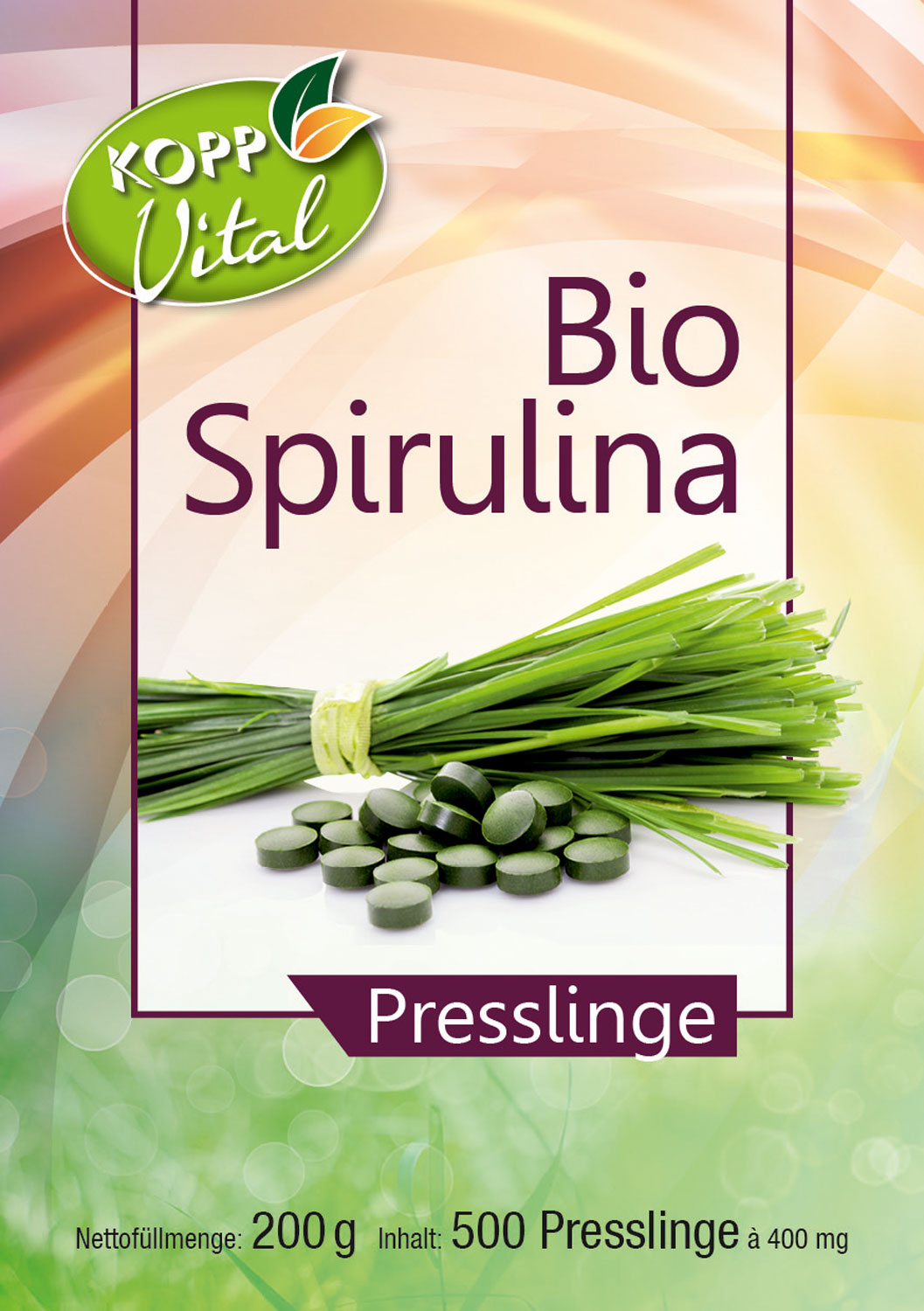 Kopp Vital   Bio-Spirulina / 500 Presslinge01