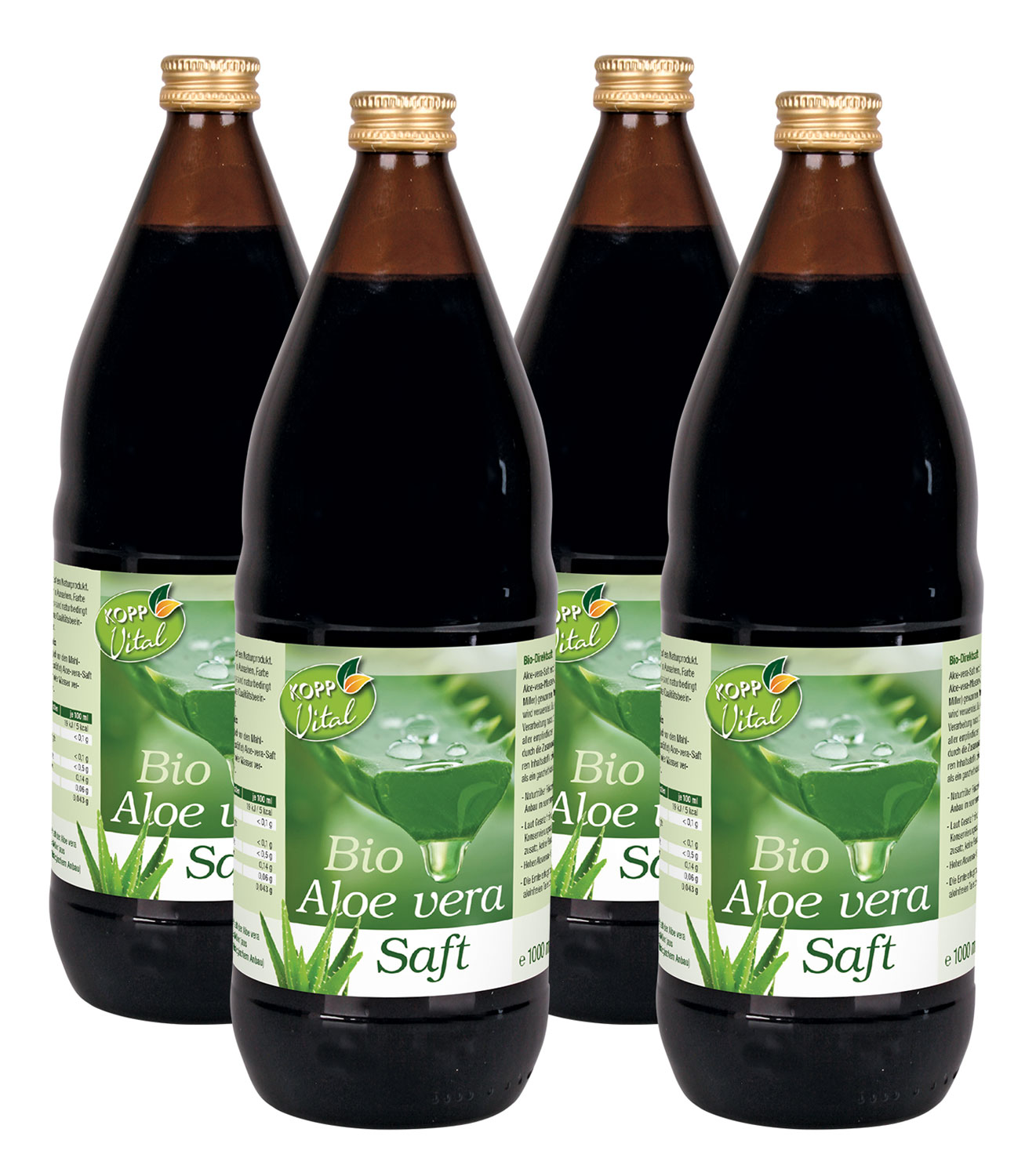 Kopp Vital   Bio-Aloe-vera-Saft aus dem Innengel frischer Aloe-vera-Pflanzen