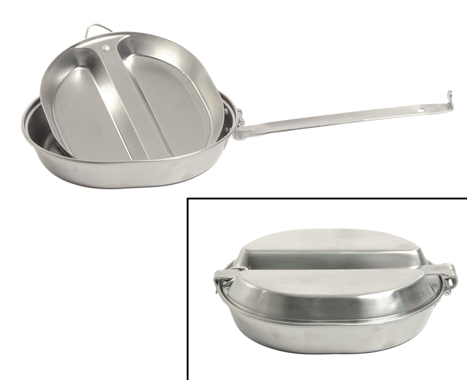 Kochgeschirr Edelstahl 2-teilig