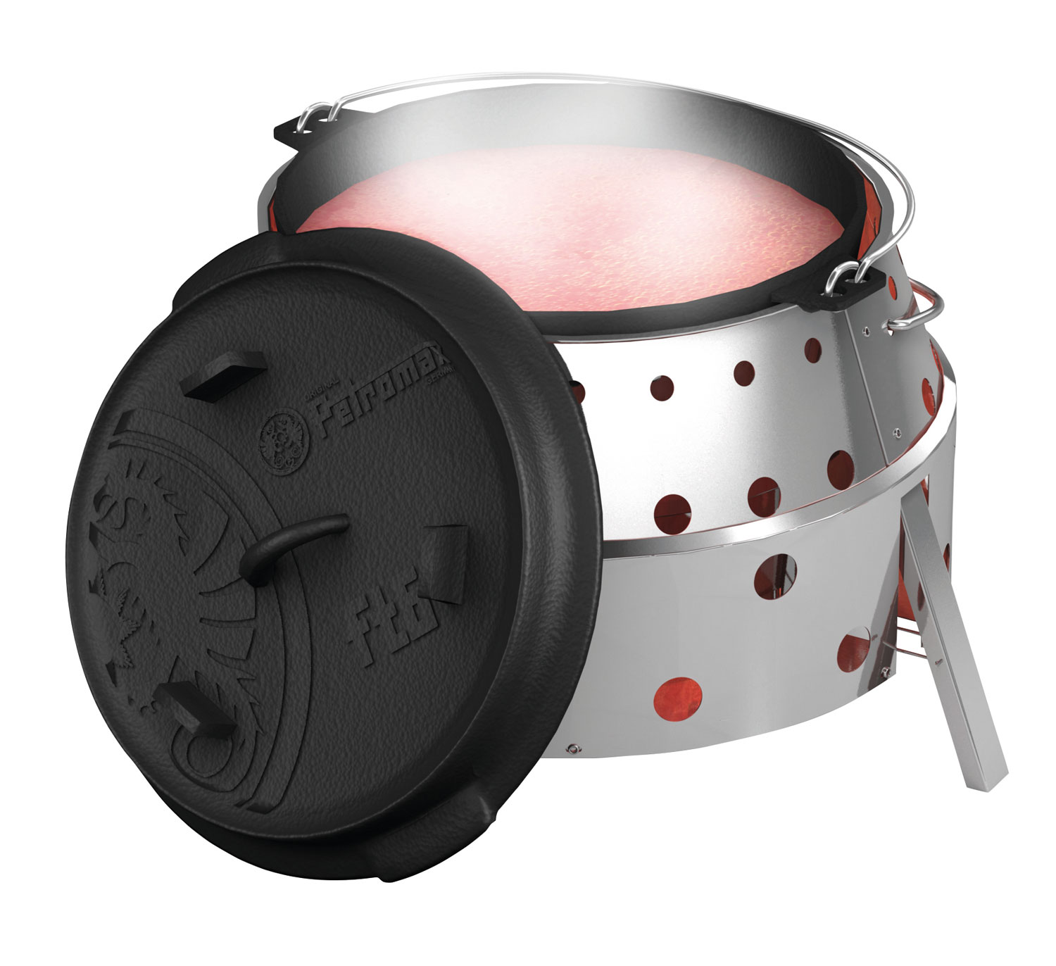 Petromax Atago - Grill, Ofen, Herd, Feuerschale - Wie neu02