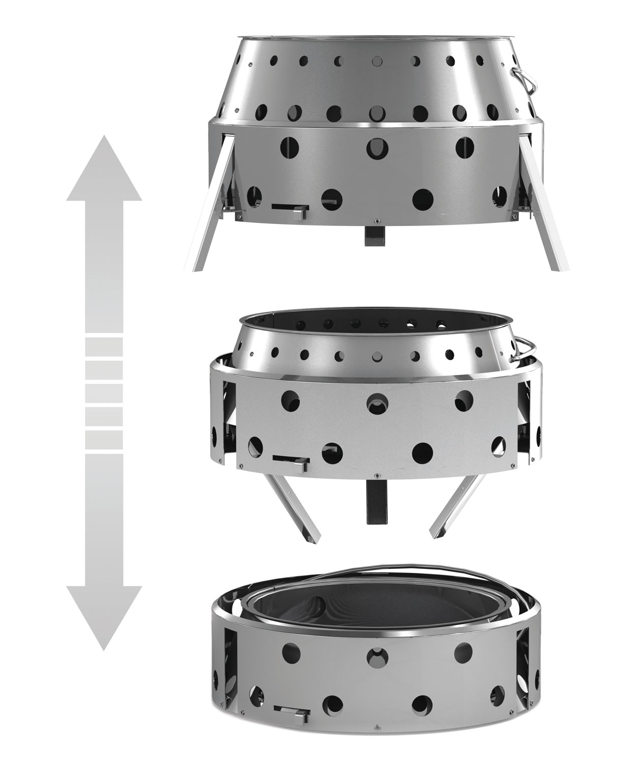 Petromax Atago - Grill, Ofen, Herd, Feuerschale - Wie neu04