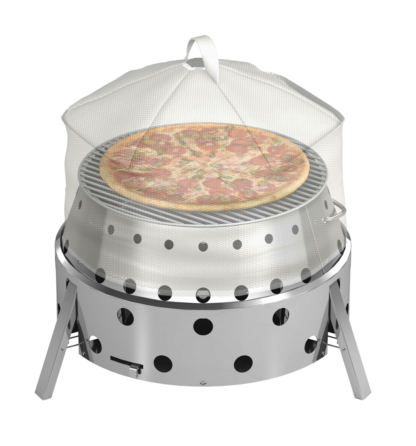 Petromax Atago / Feuertopf - Umluftkuppel01