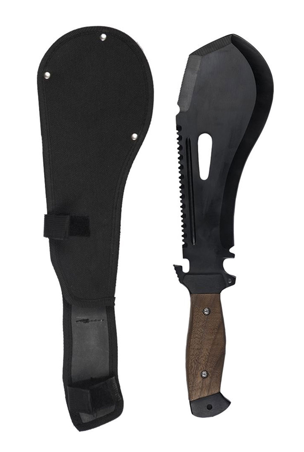 Machete Bolo mit Sgen, Tools und Scheide