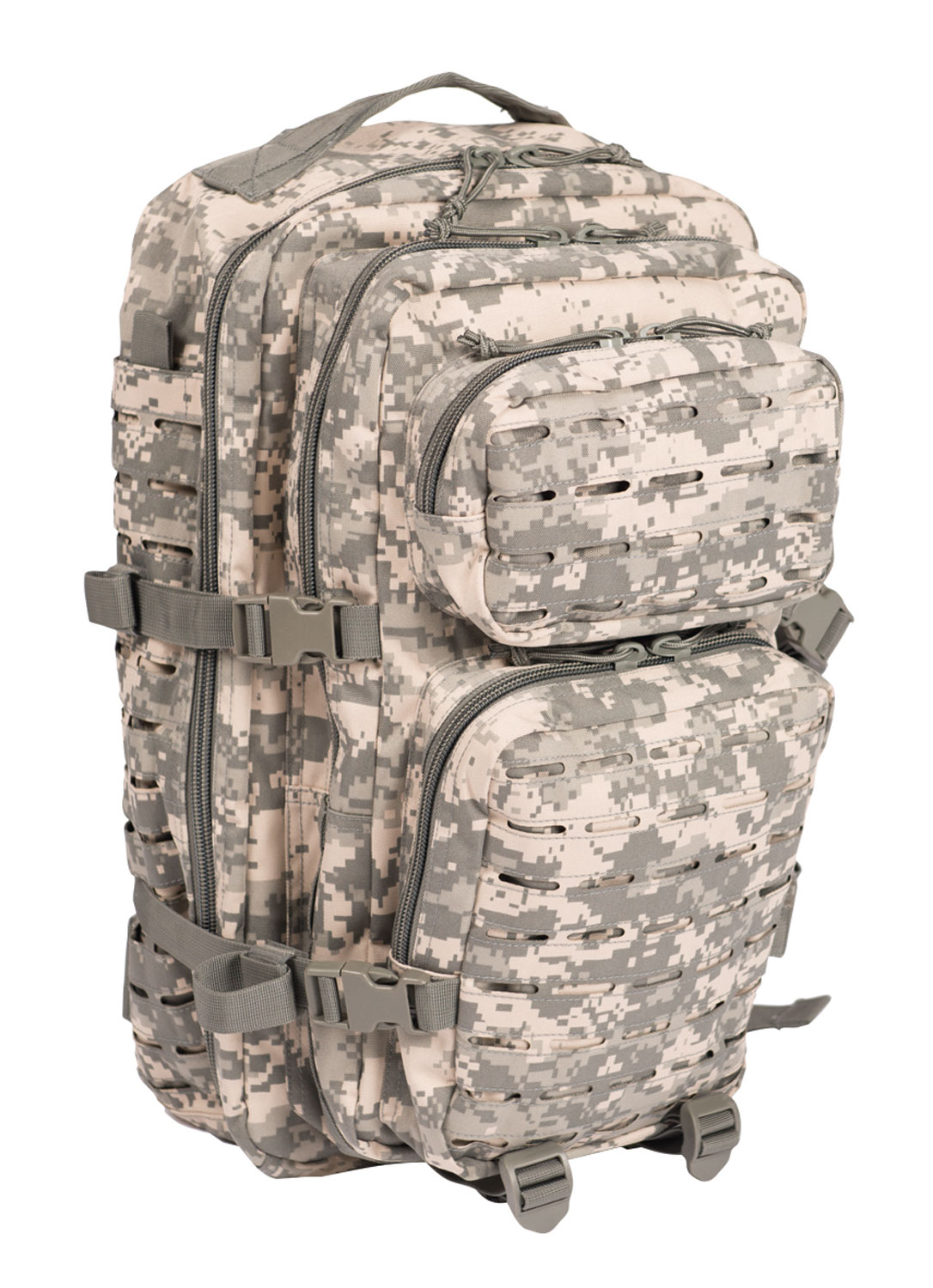thumbnail image 2 of German Military Style US Assault Pack – 30L + 50L Rucksack, Night Camo 2 of 6