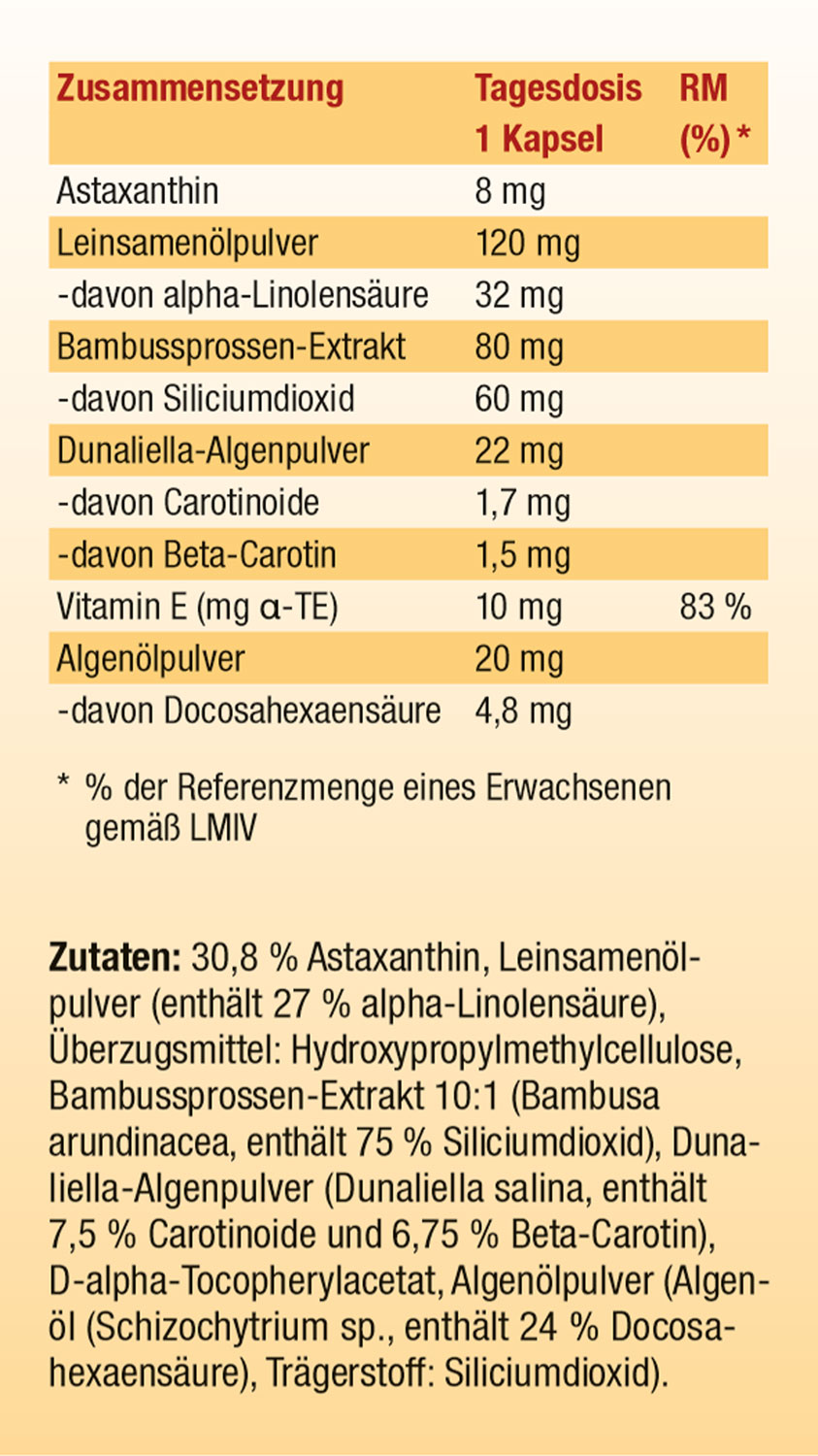 Kopp Vital   Astaxanthin / 8 mg / 90 Kapseln04