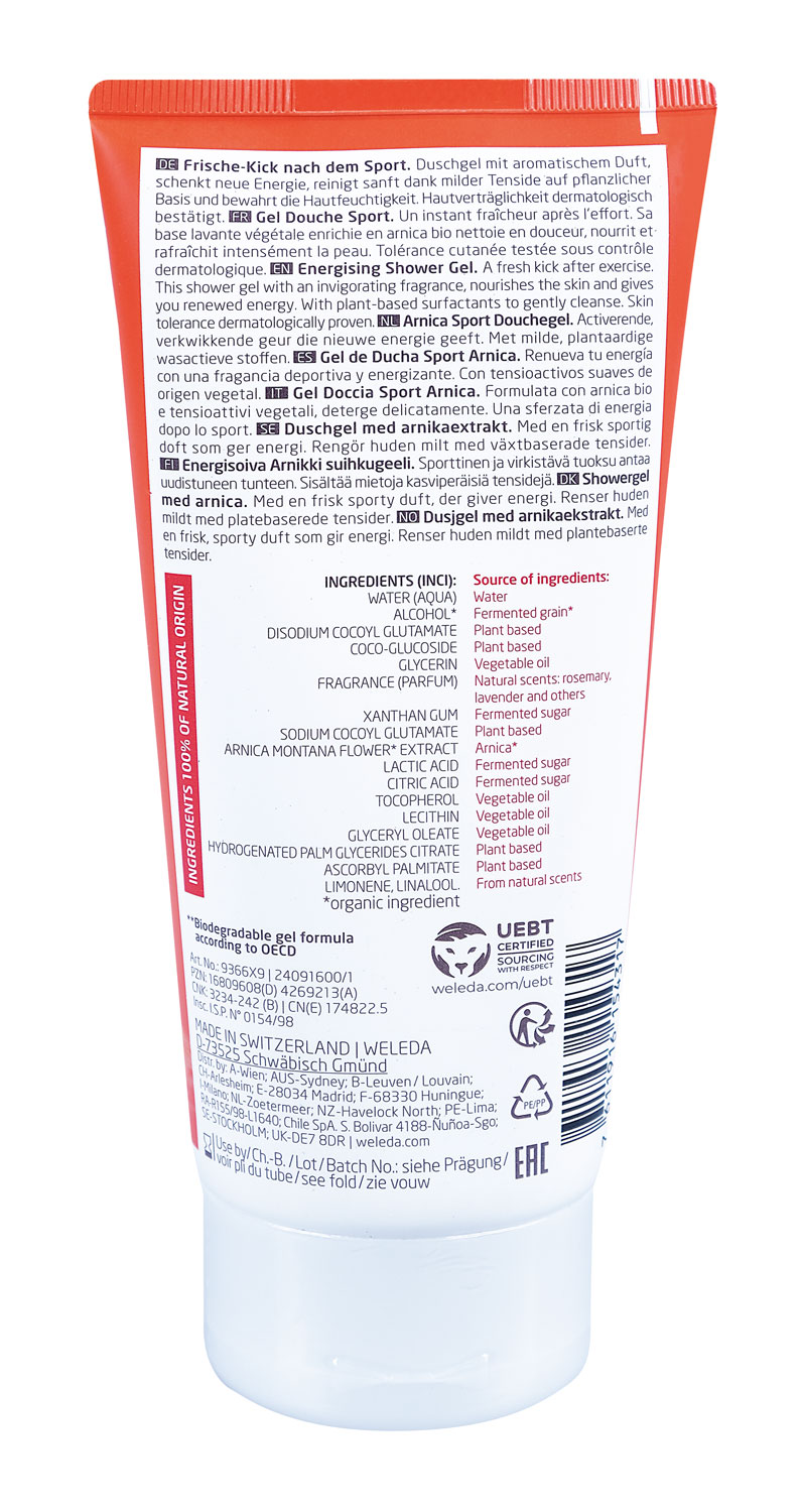 2er-Pack Weleda Frische-Boost Duschgel Sport01