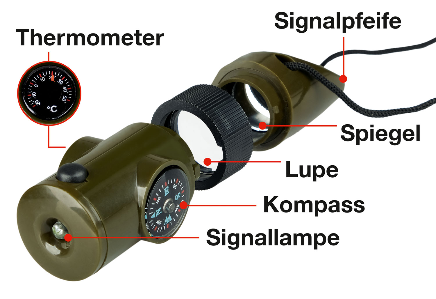 Signalpfeife 6 in 101