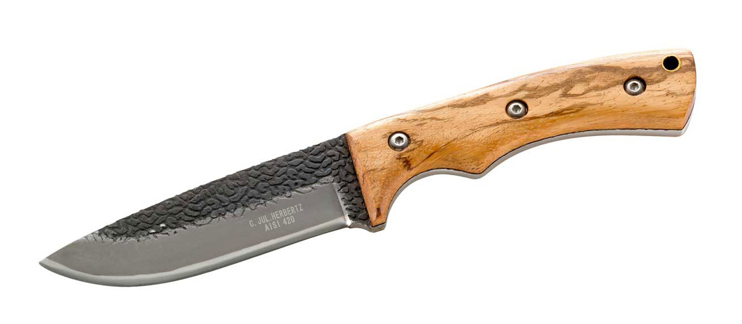Herbertz Grtelmesser Zebraholz - 10 cm
