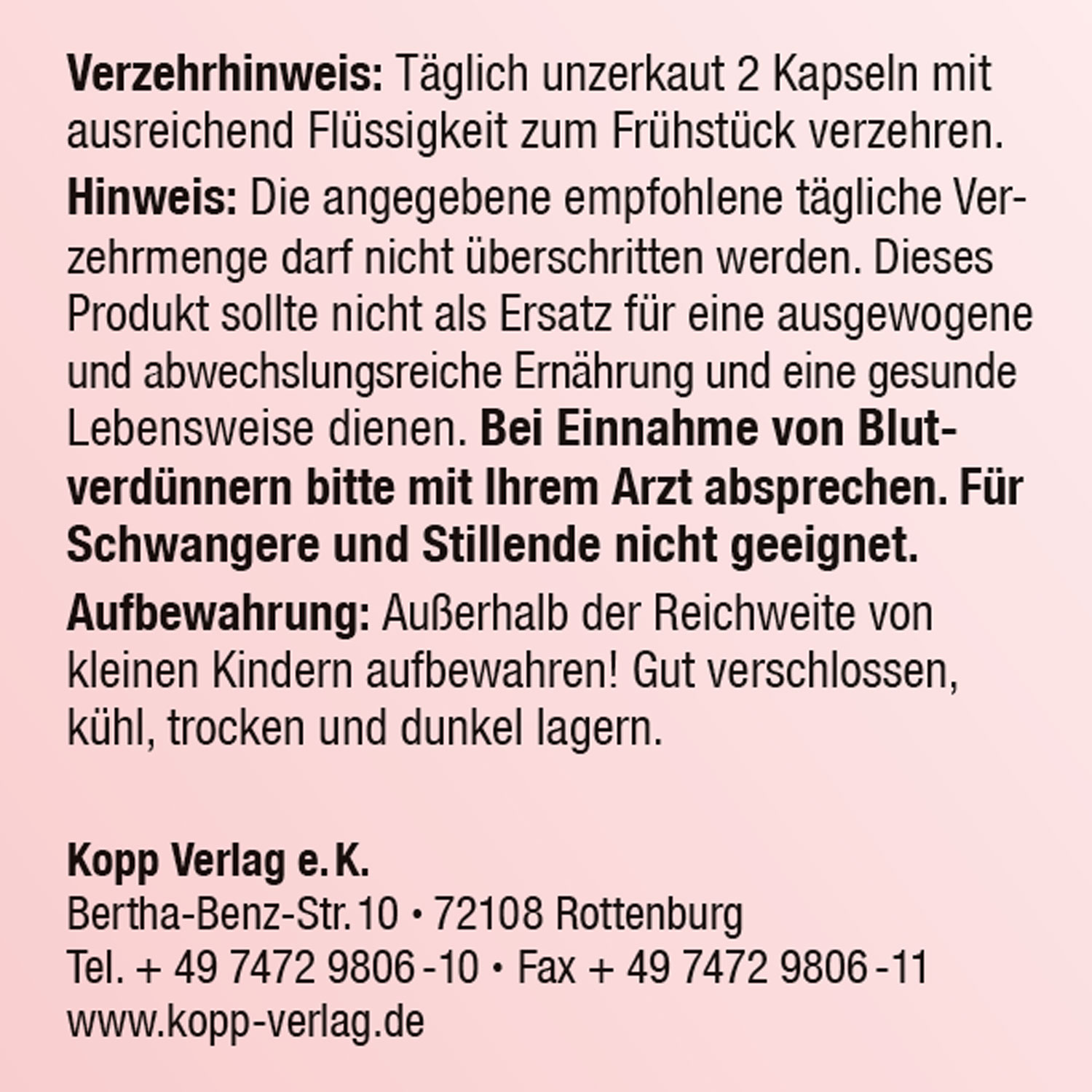 Kopp Vital   Krill-l / 500 mg / 60 Kapseln03