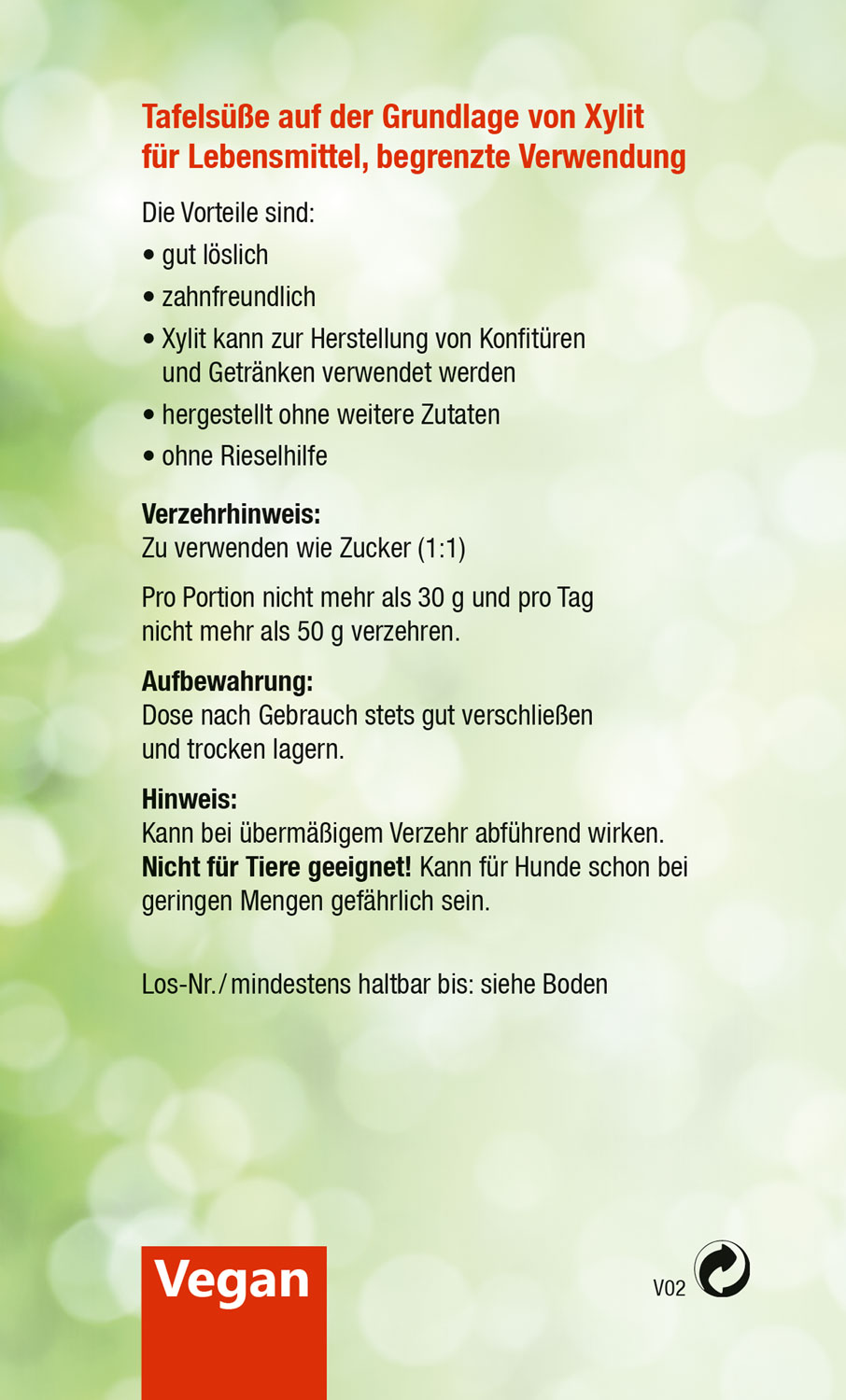 Kopp Vital   Xylit Birkenzucker Premium03