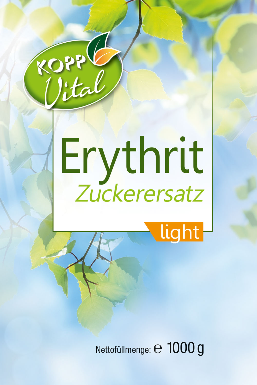 Kopp Vital   Erythrit Zuckerersatz light01