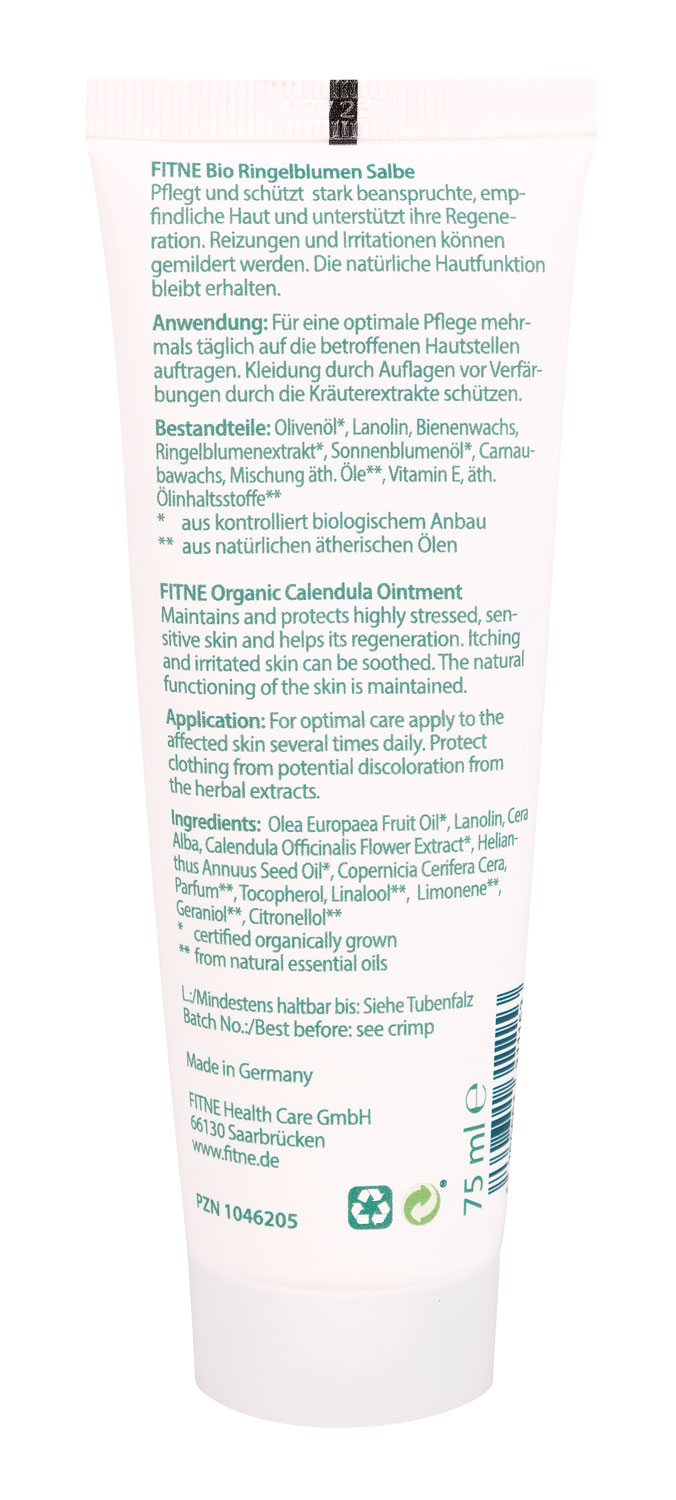 FITNE Bio-Ringelblumensalbe 75 ml01