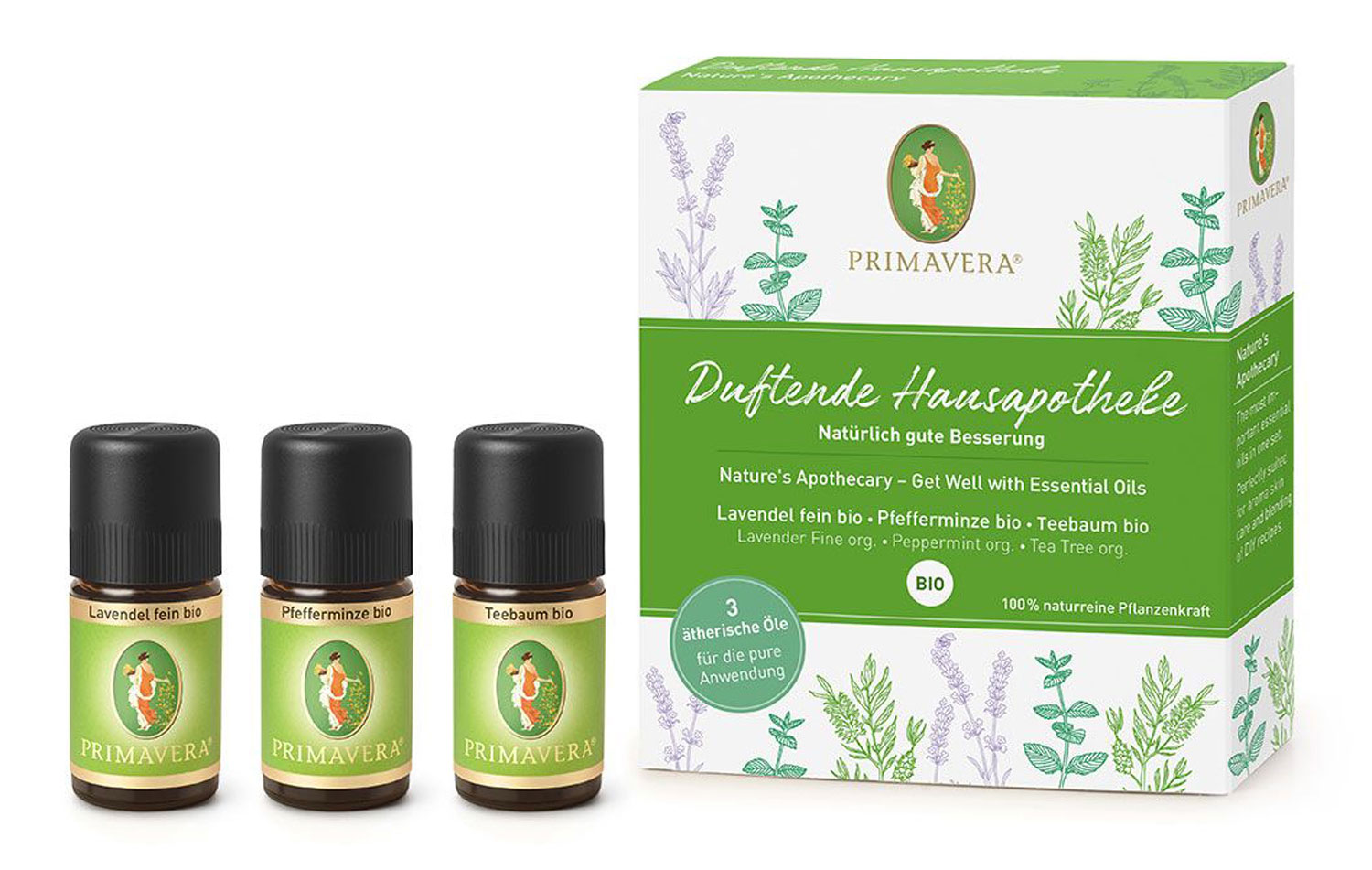PRIMAVERA Geschenkset - Die duftende Hausapotheke