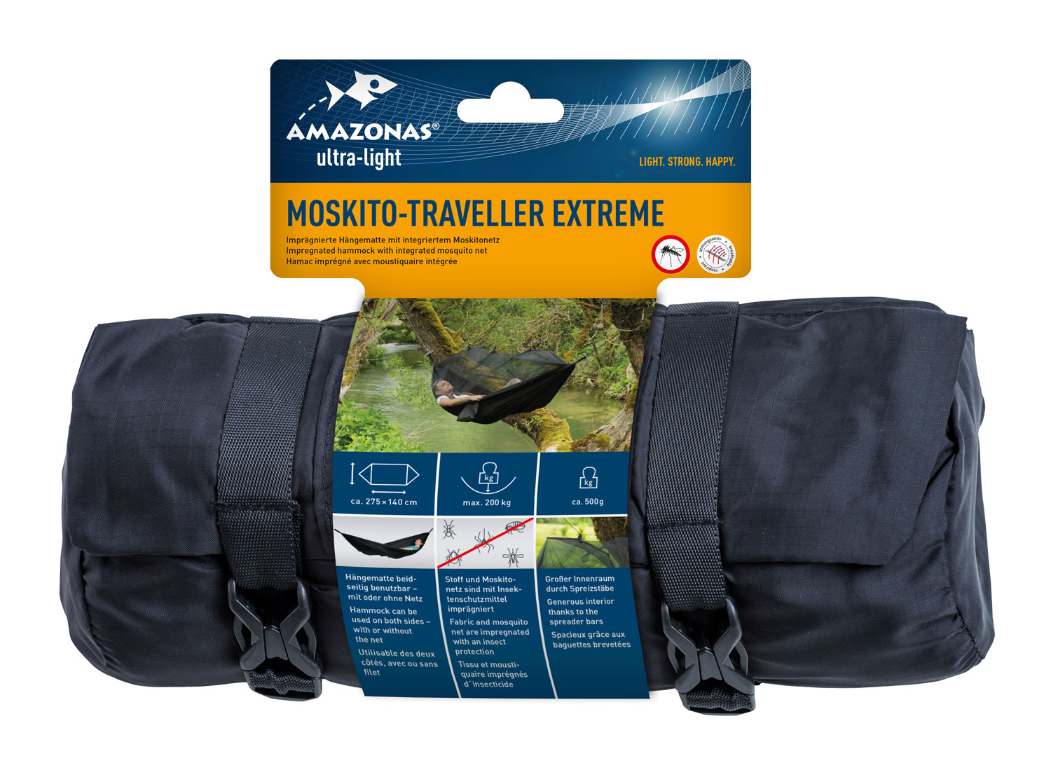Amazonas Hngematte 'Moskito-Traveller Extreme'01