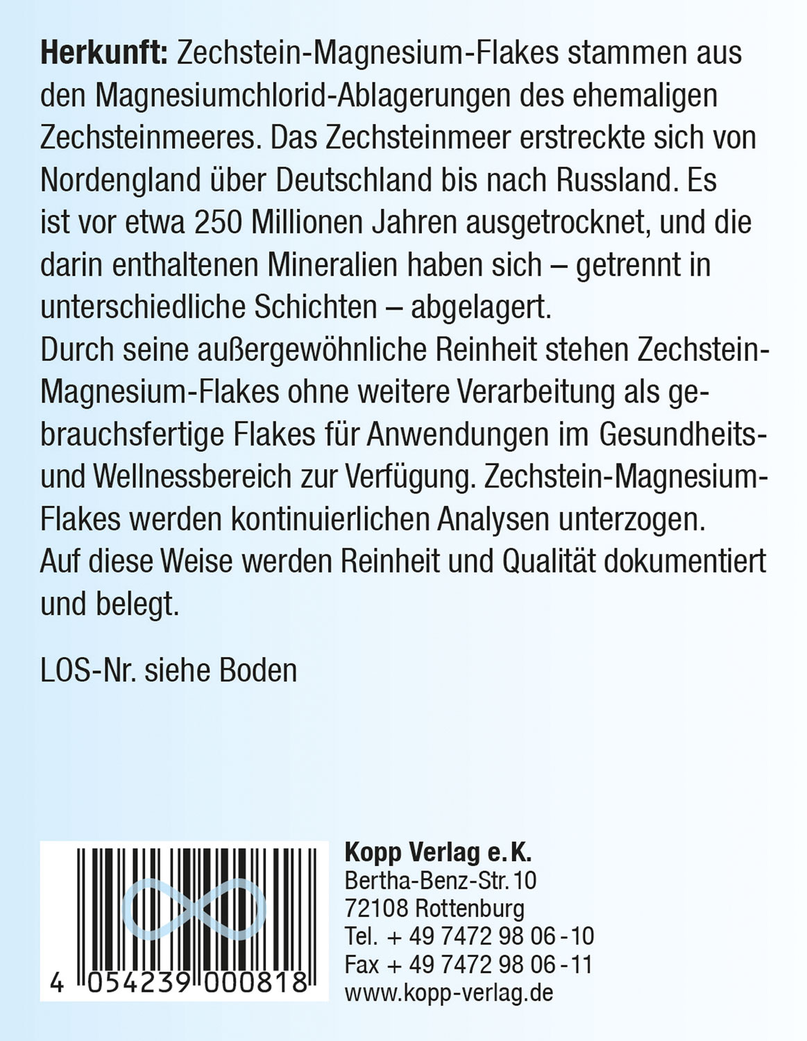 Kopp Vital   Magnesium Flakes - vegan02