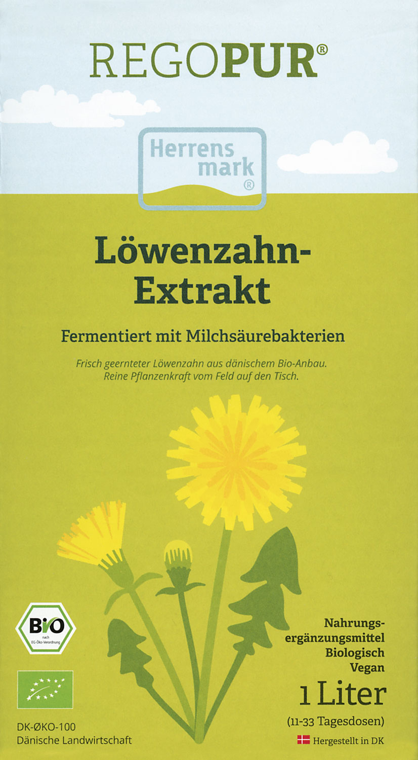 Herrensmark   Lwenzahn-Extrakt mit Milchsurebakterien Bio 1 Liter / vegan / fermentiert01