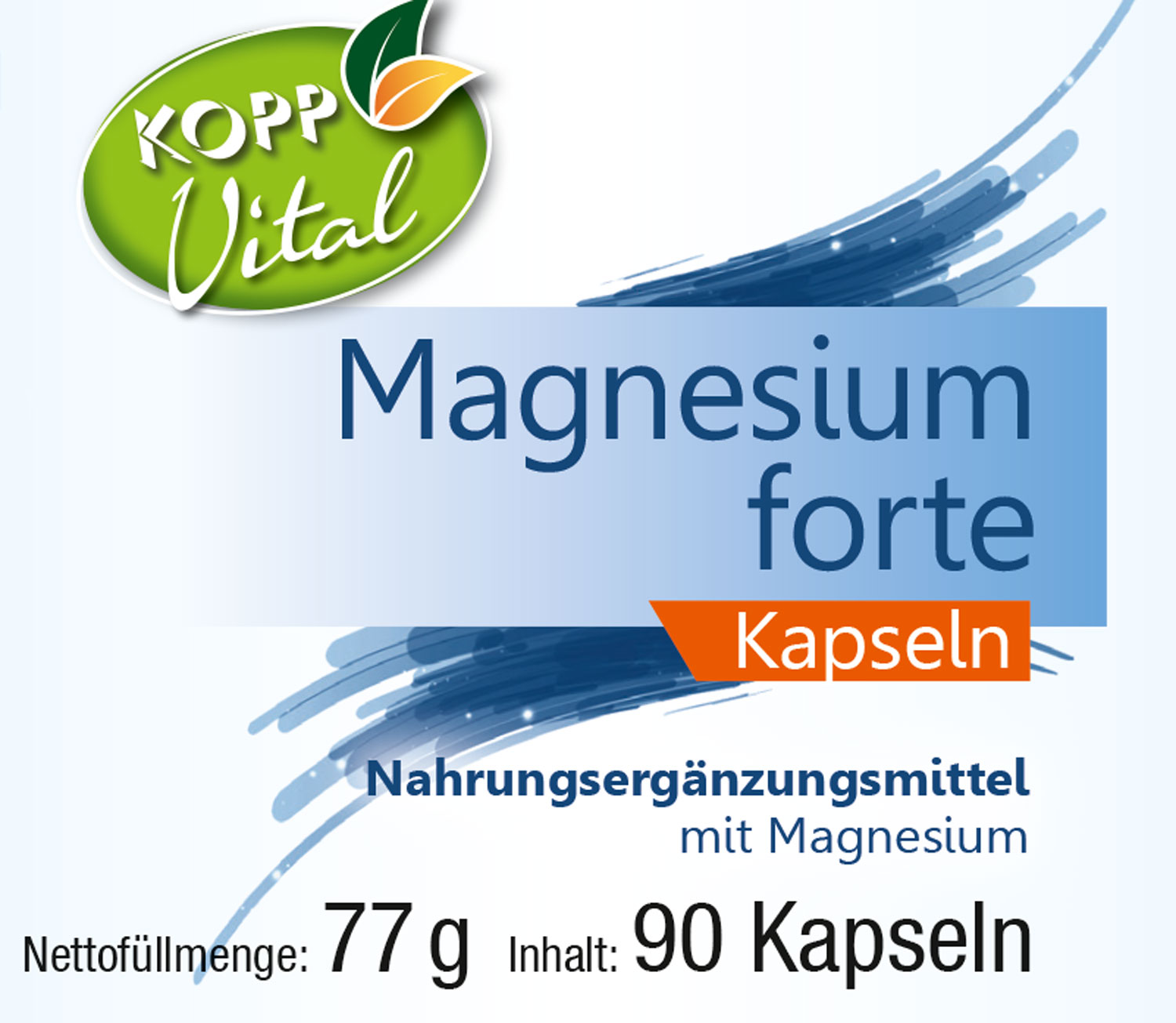 Kopp Vital   Magnesium forte / 165 mg / 90 Kapseln01