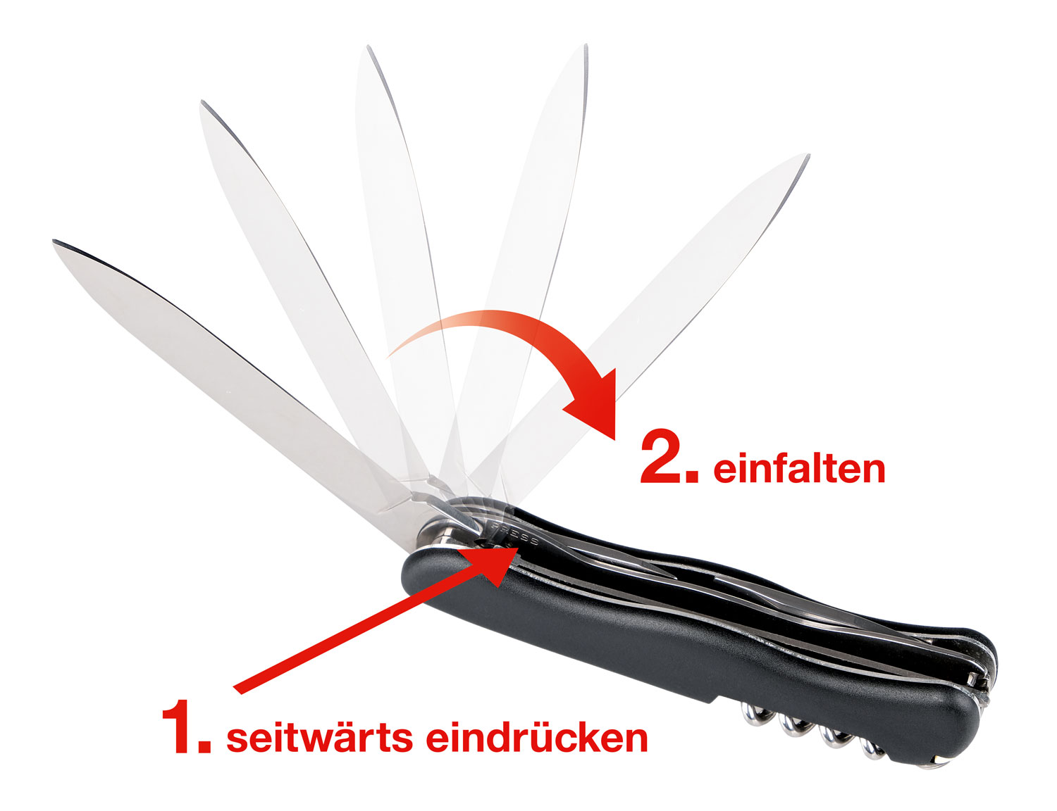 Victorinox FORESTER Grosses Taschenmesser mit Holzsge01