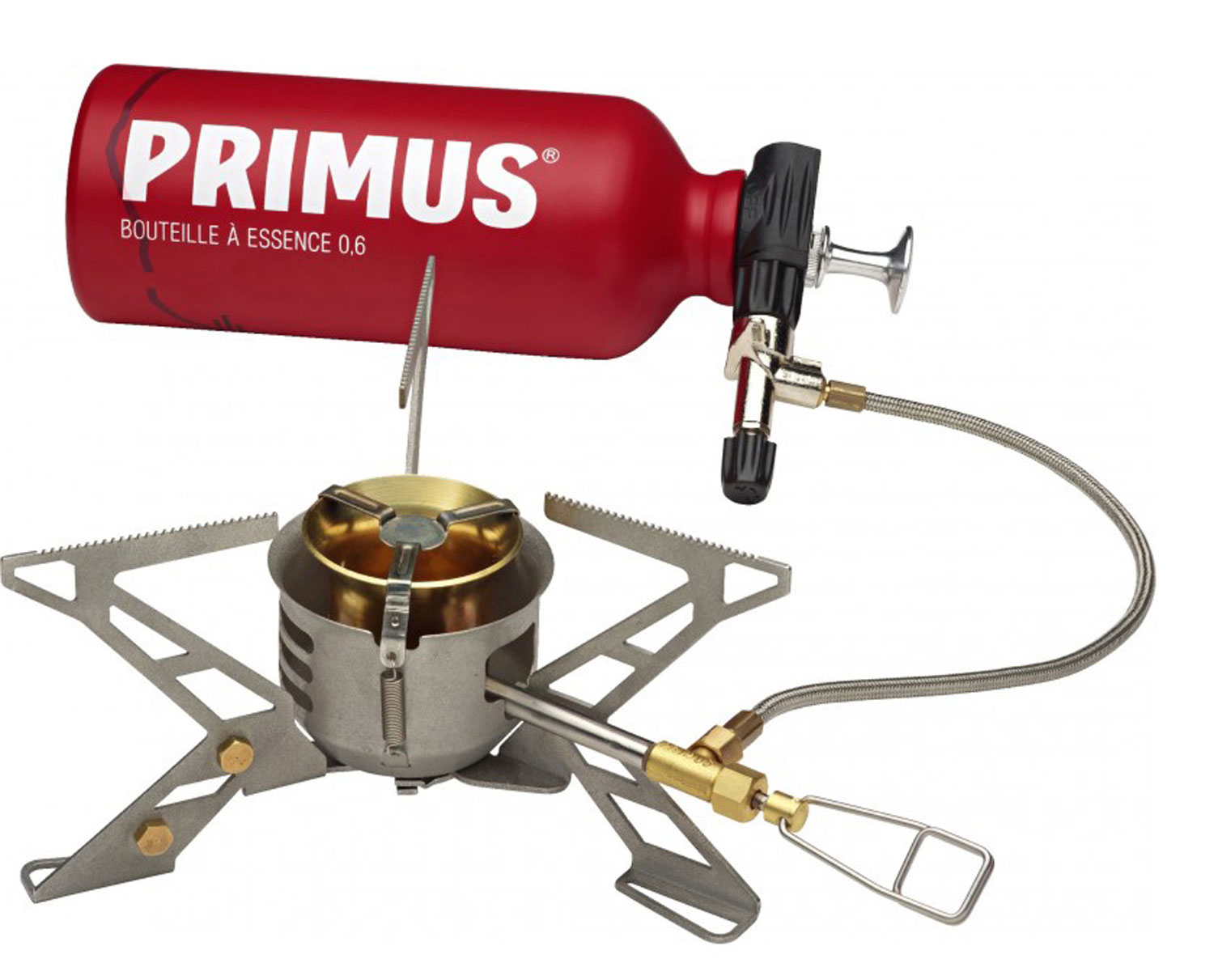Primus OmniFuel II Mehrstoffkocher mit Brennstoffflasche