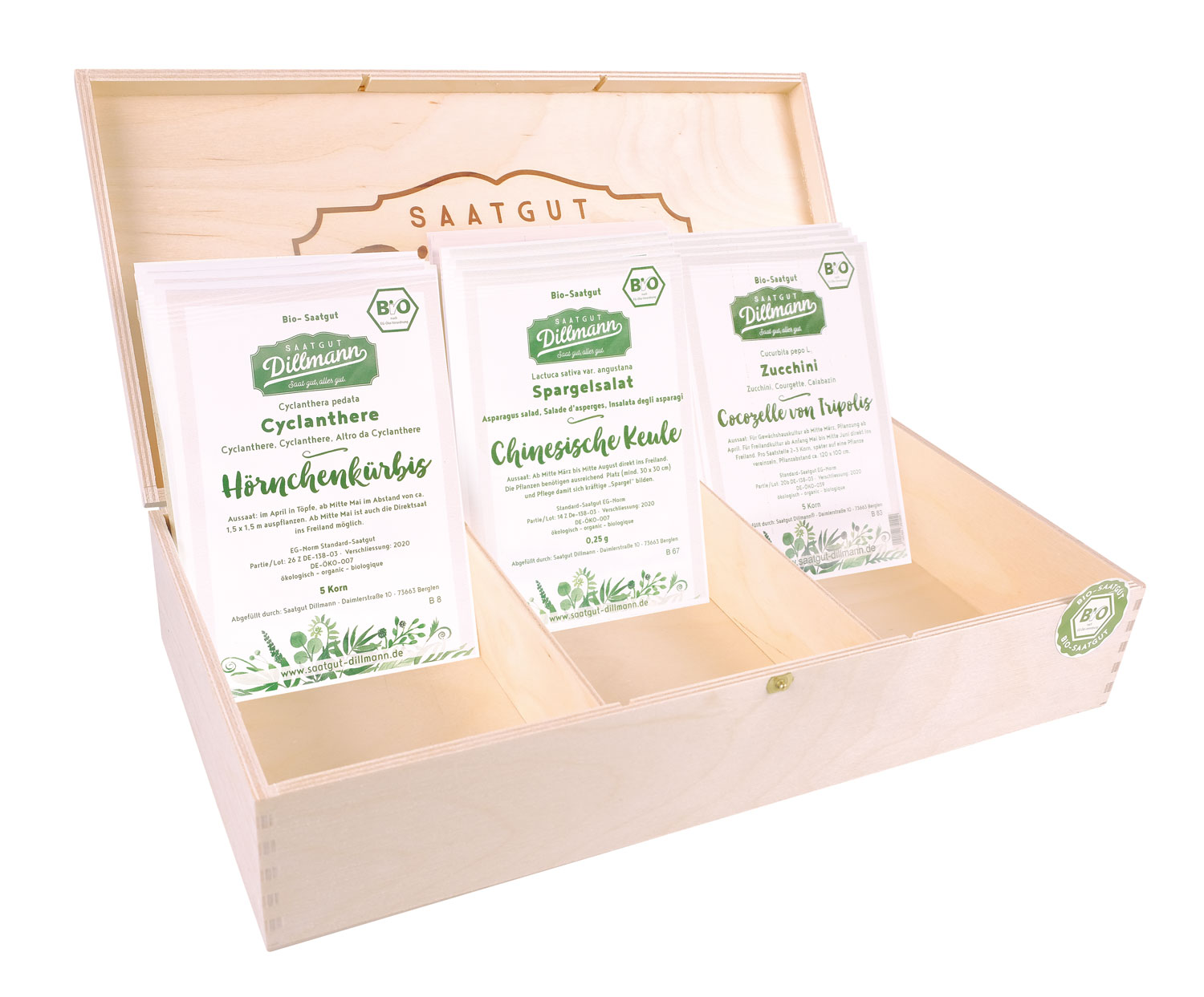 Die groe Raritten-Schatzkiste Saatgut-Box Bio01