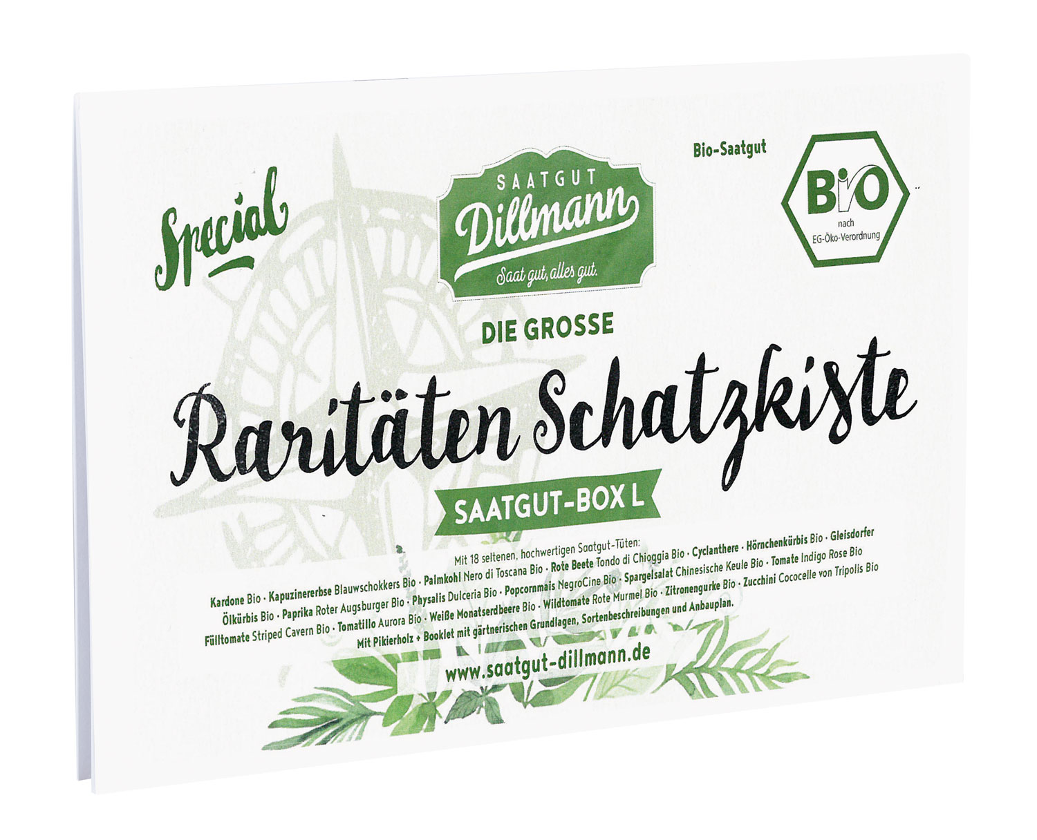 Die groe Raritten-Schatzkiste Saatgut-Box Bio02