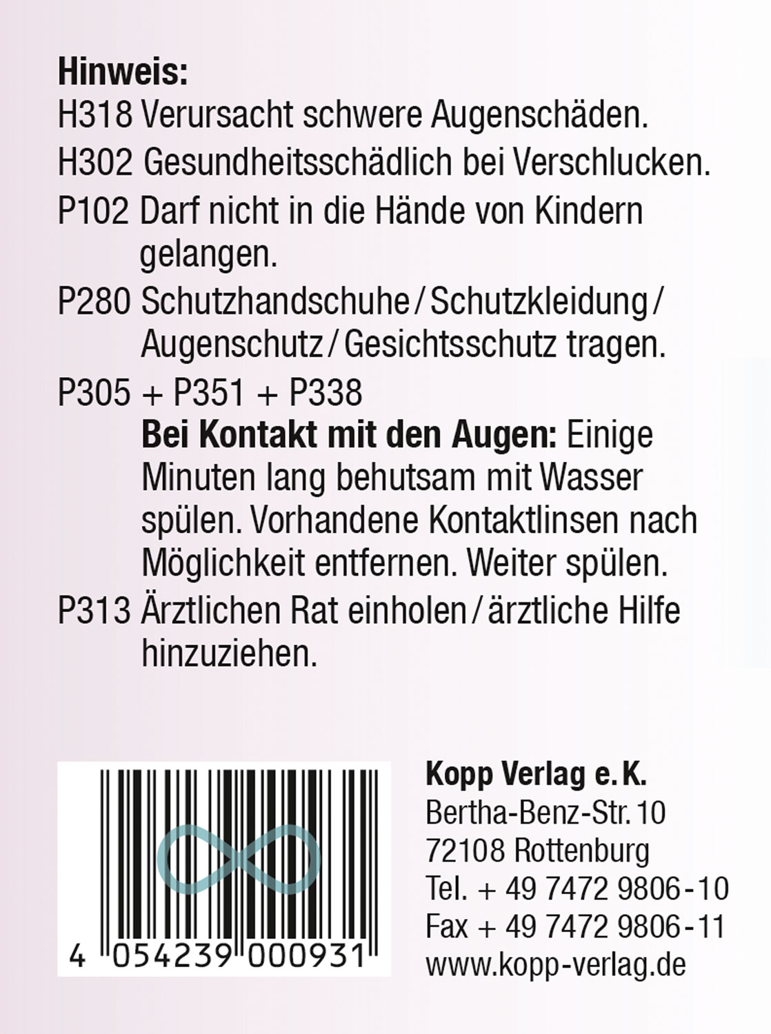 Wasserstoffperoxid 11,9 % (Ph. Eur.) / H2O2 laborgeprft / Phosphatfrei stabilisiert03