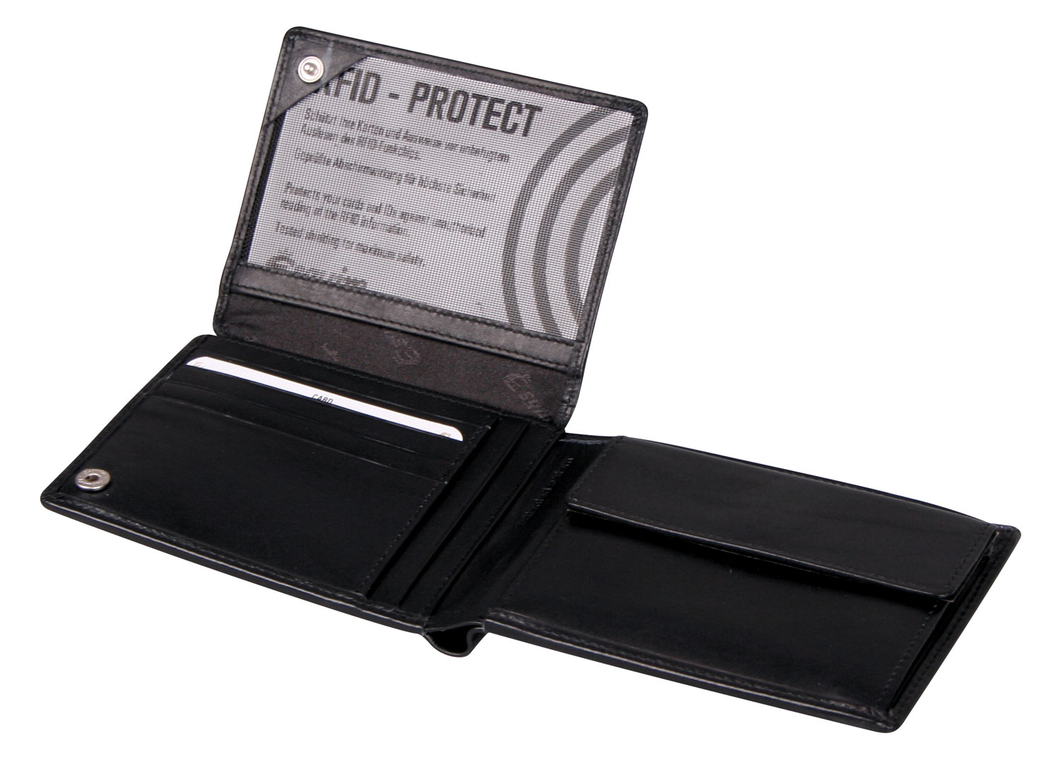 Esquire RFID Herren-Geldbrse - Querformat 12,5  9,5 cm02