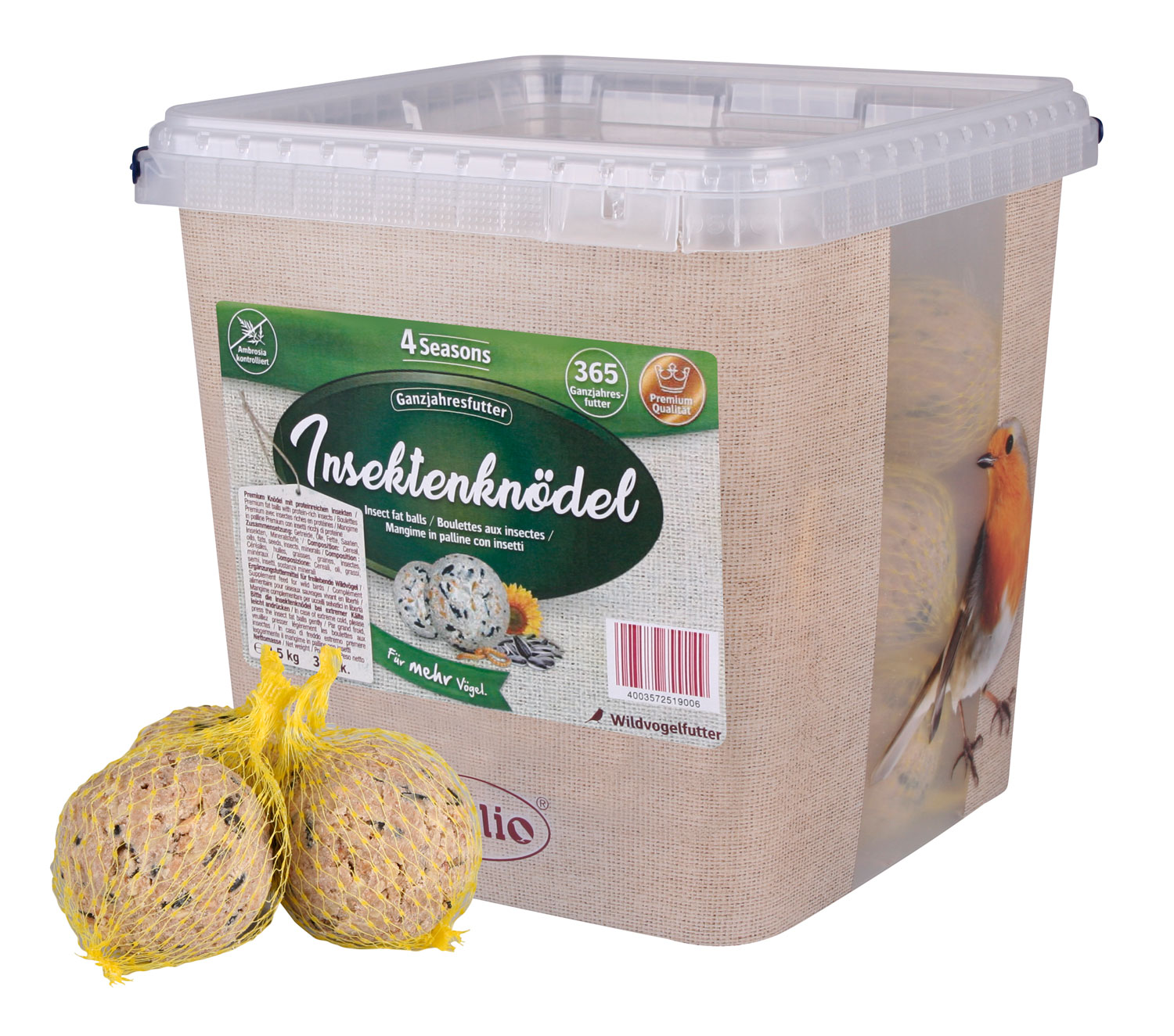 Insektenkndel 30 Stck im Eimer