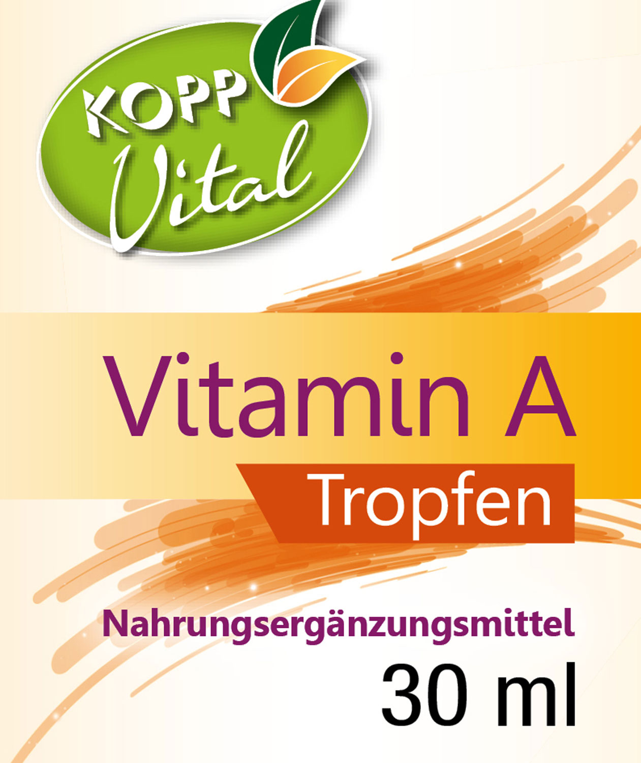 Kopp Vital   Vitamin A Tropfen / 200 g / 30 ml01