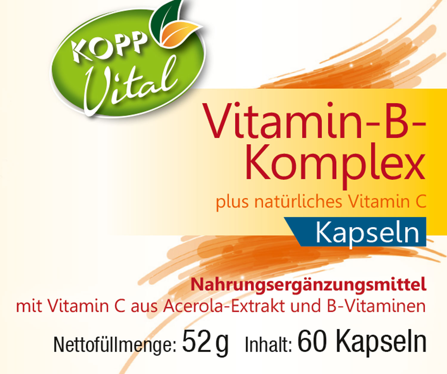 Kopp Vital ® Vitamin-B-Komplex Kapseln - Vegan - KOPP Vital-Produkte ...