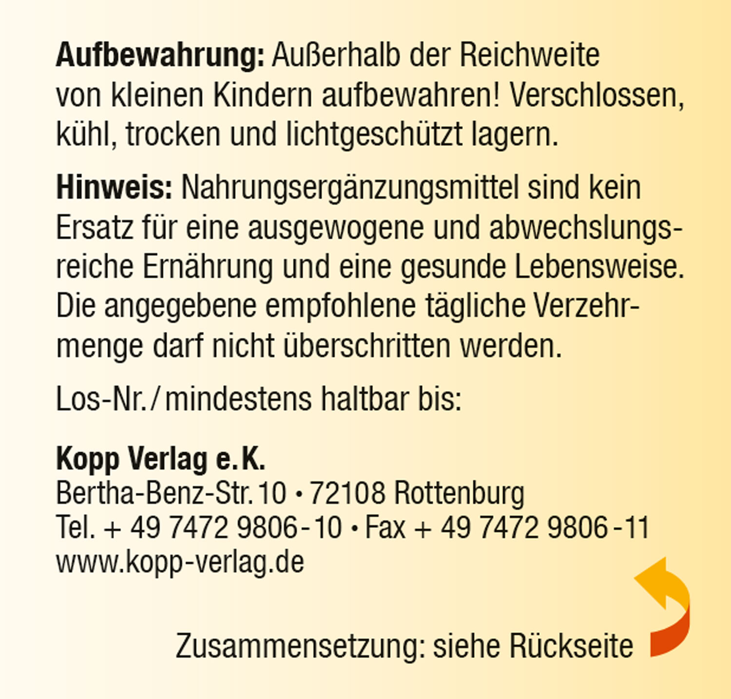 Kopp Vital ® Vitamin-B-Komplex Kapseln - Vegan - Wohlbefinden - Kopp Verlag