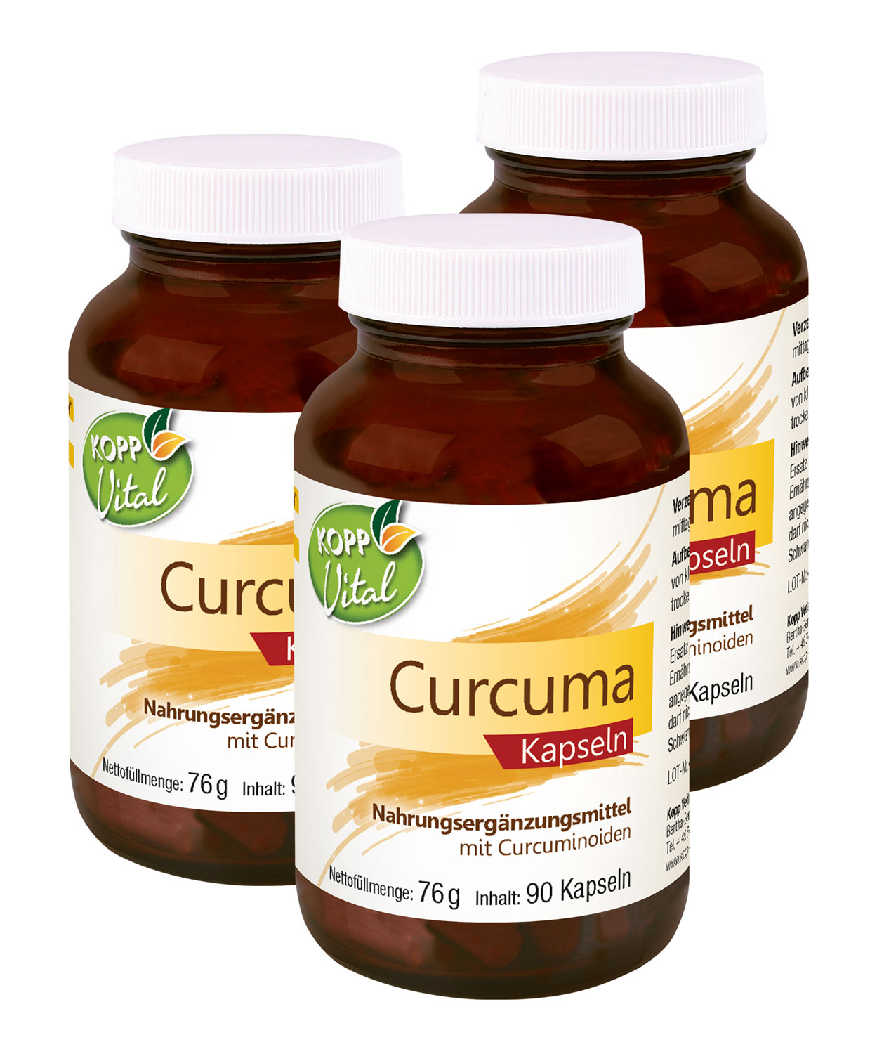 Kopp Vital   Curcuma / 316 mg / 90 Kapseln