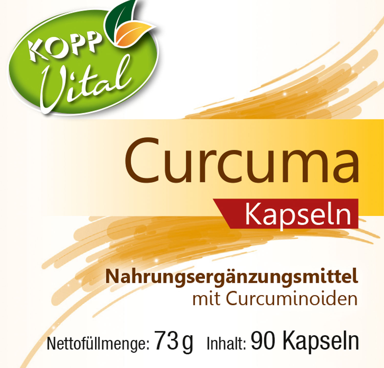 Kopp Vital   Curcuma / 316 mg / 90 Kapseln01