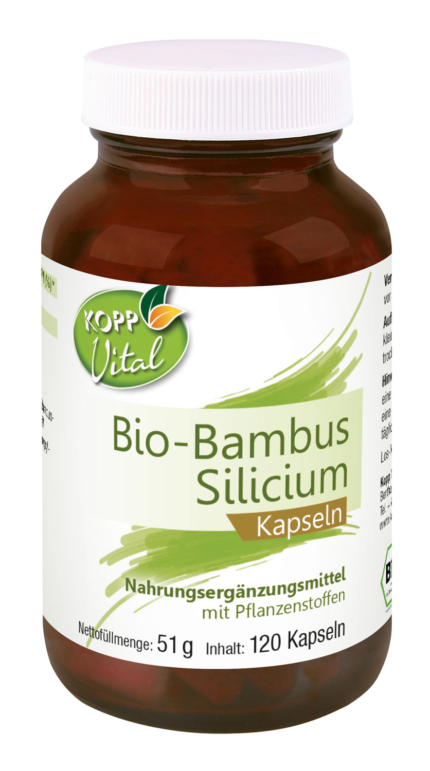 Kopp Vital BioBambus Silizium Kapseln Neu Wohlbefinden Kopp Verlag