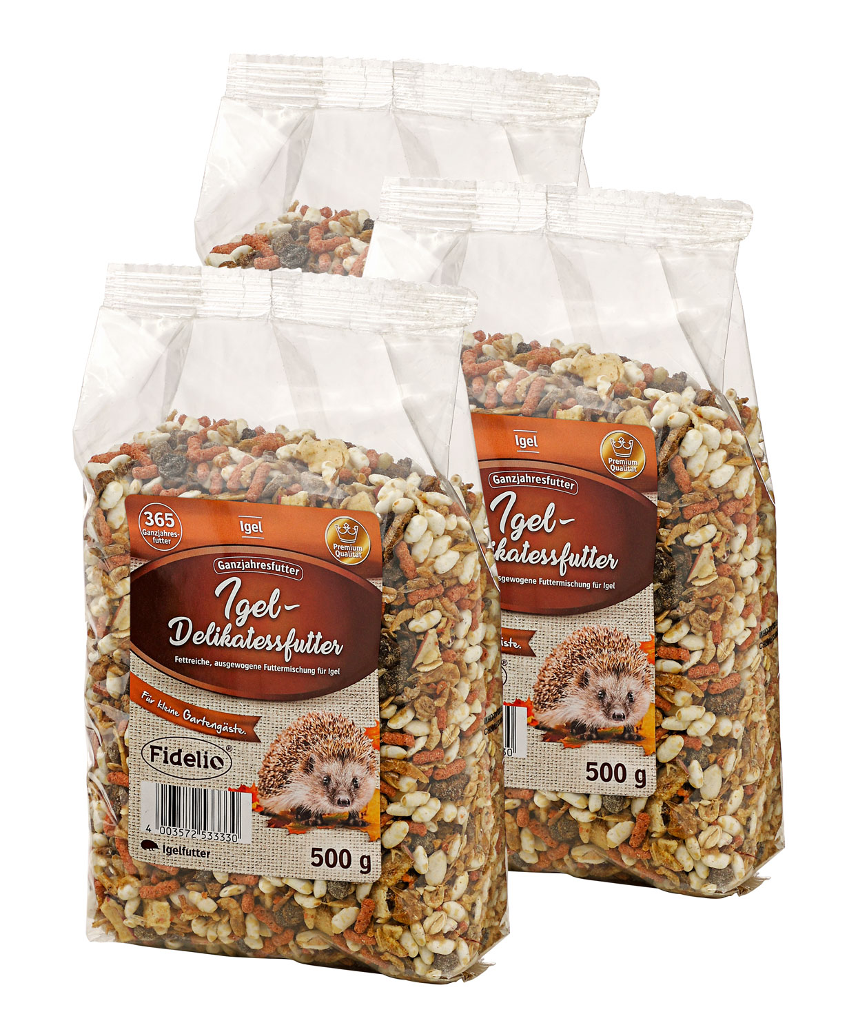 3er-Pack Igelfutter