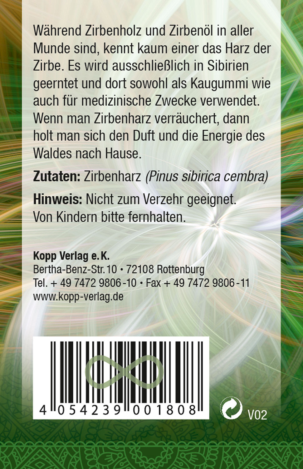 Zirbenharz aus Sibirien02