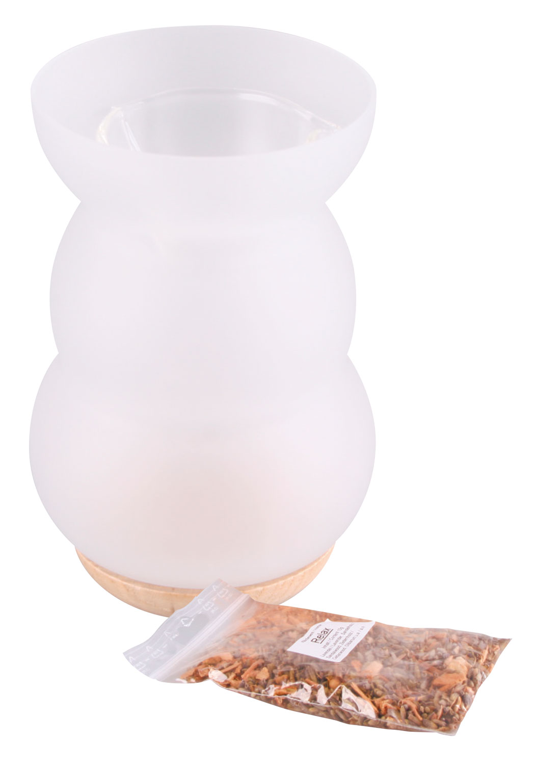 Aroma-Duftlampe Lucerna mit Blume des Lebens