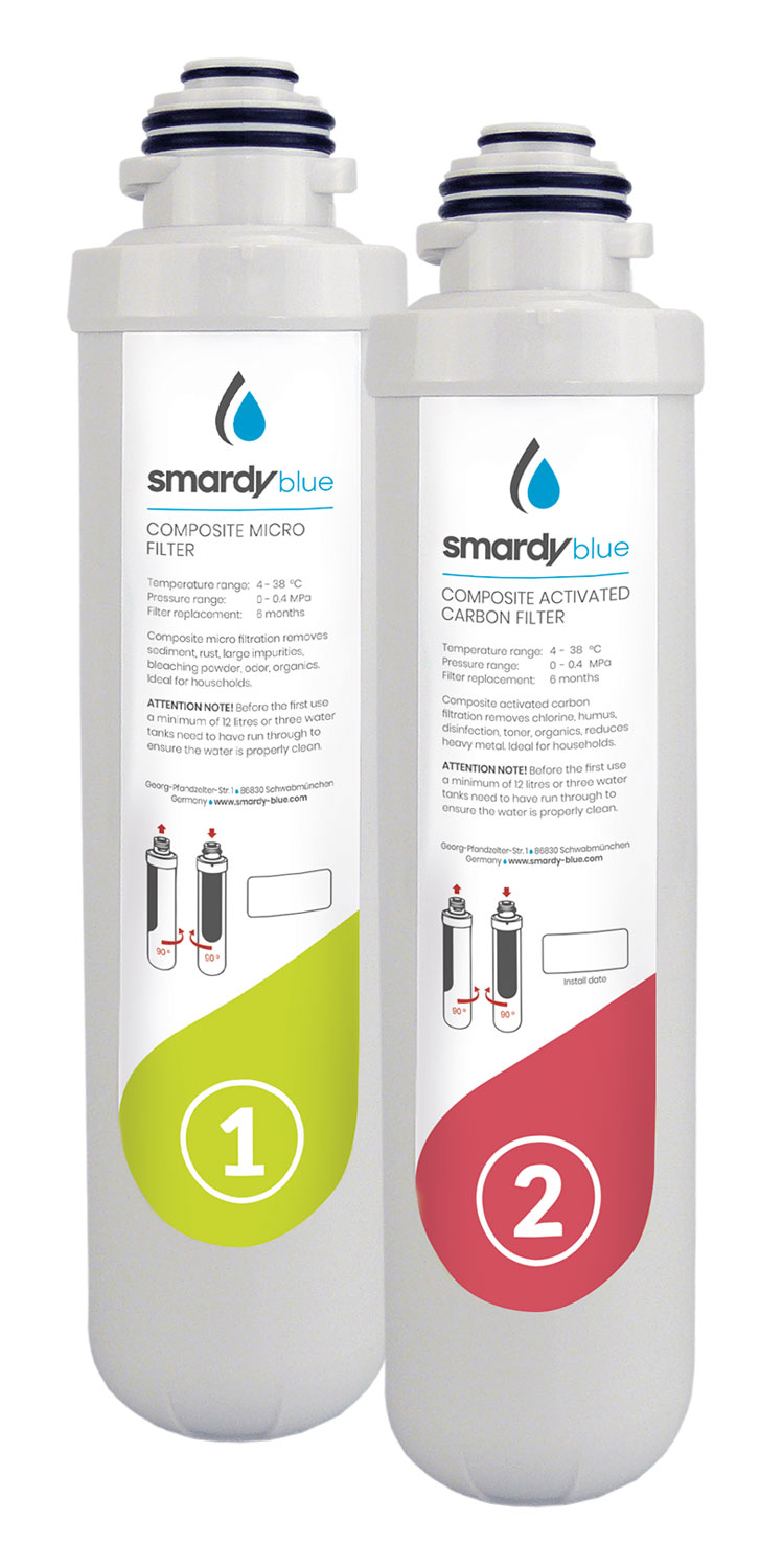 Ersatzfilter Set 1 fr Smardy Wasserbar