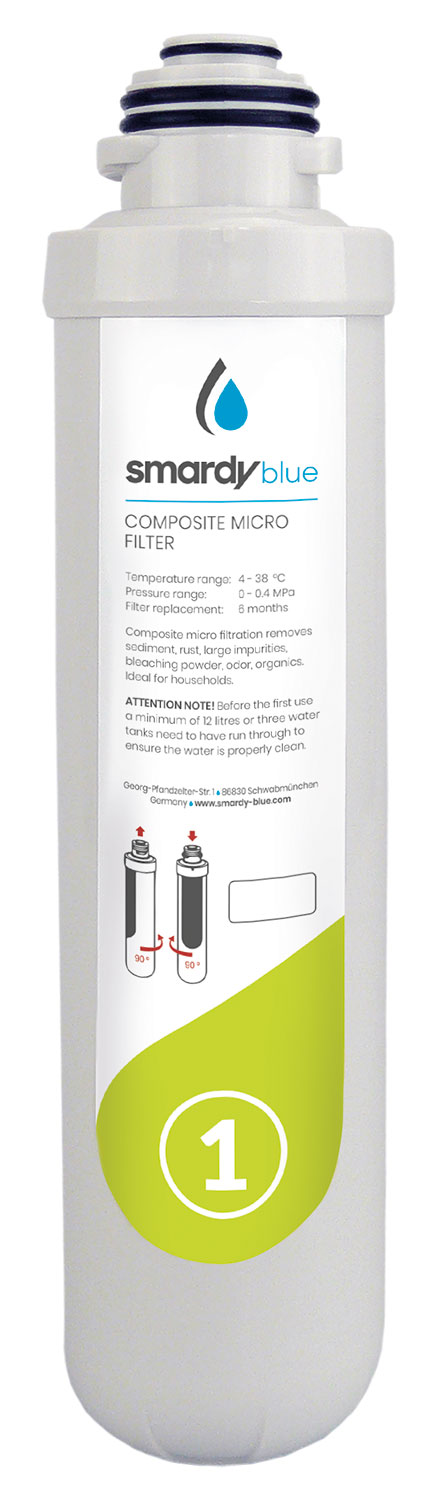 Ersatzfilter Set 1 fr Smardy Wasserbar01