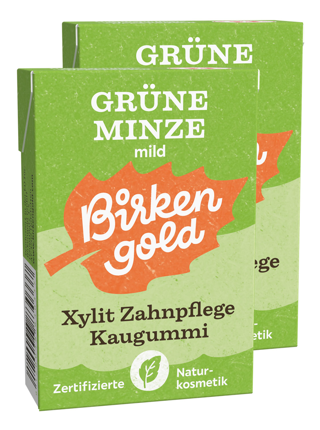 Birkengold   Xylit-Kaugummi Grne Minze