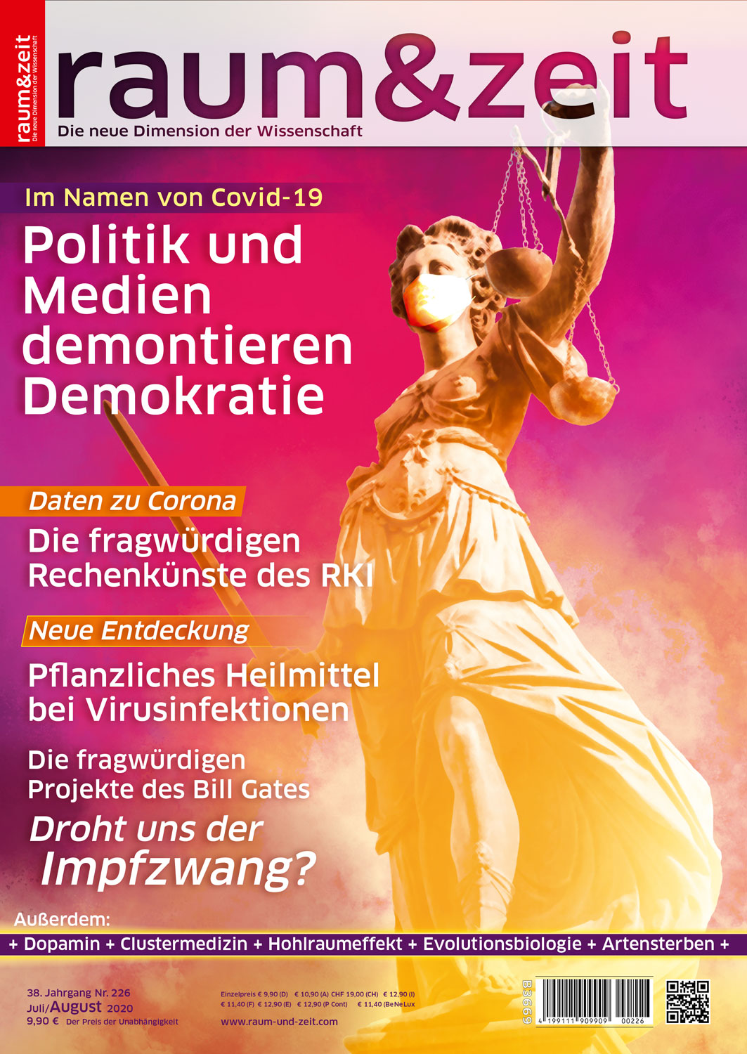 Raum & Zeit Nr. 226 - Ausgabe Juli/August 2020