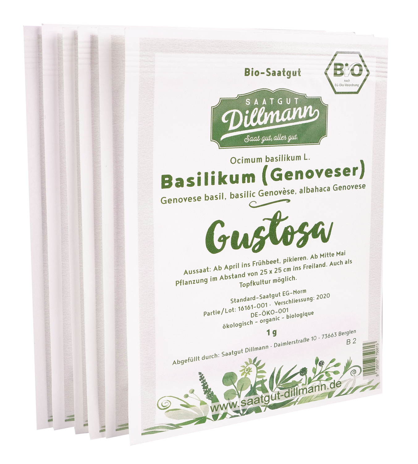 Die Krutergarten-Saatgut-Box Bio02