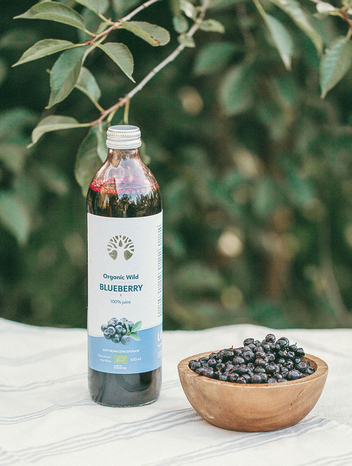 LOOV Bio-Wildheidelbeersaft 500ml aus 100% wilden Heidelbeeren / kaltgepresst02