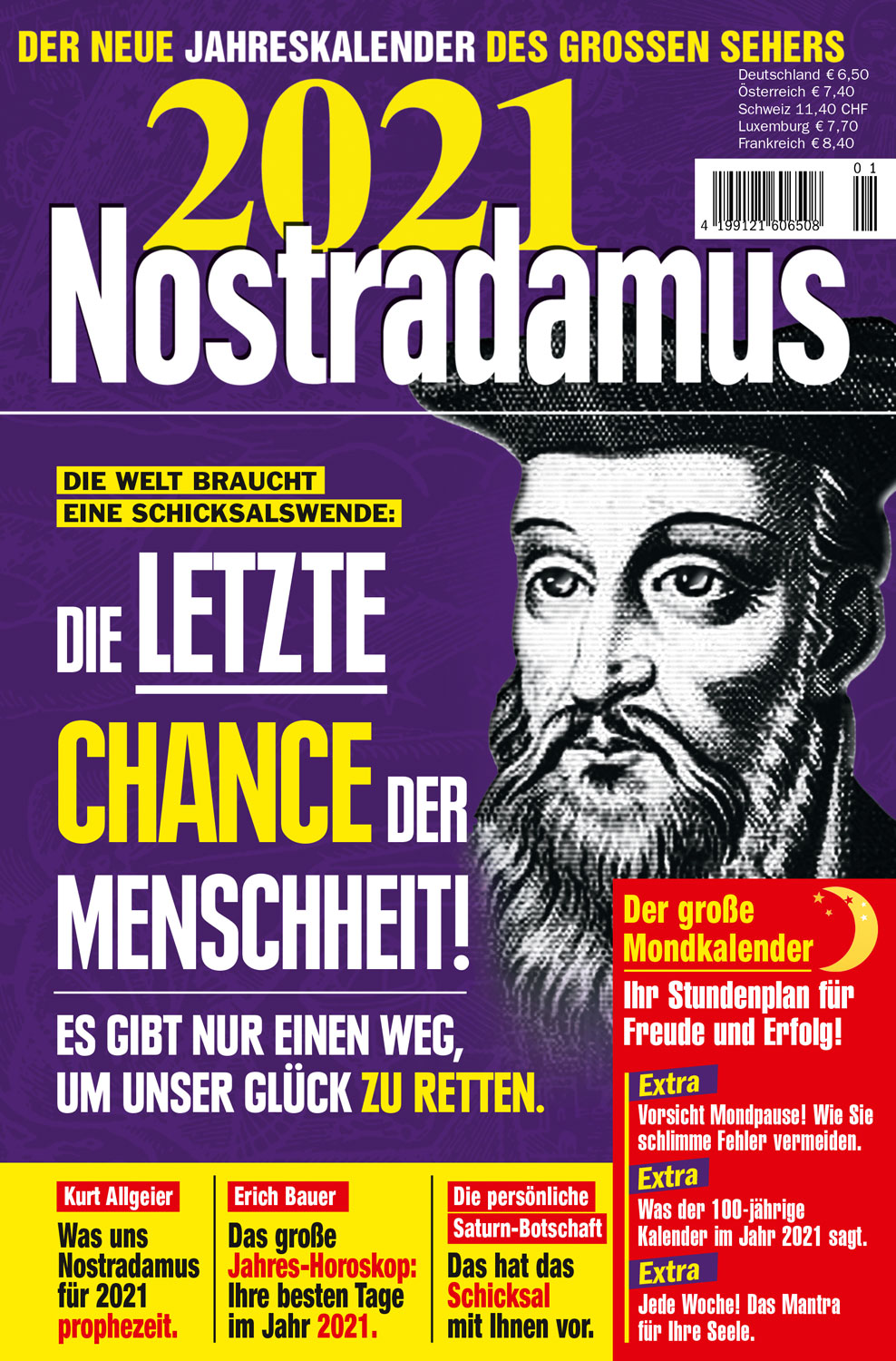 Nostradamus Vorhersage 2021