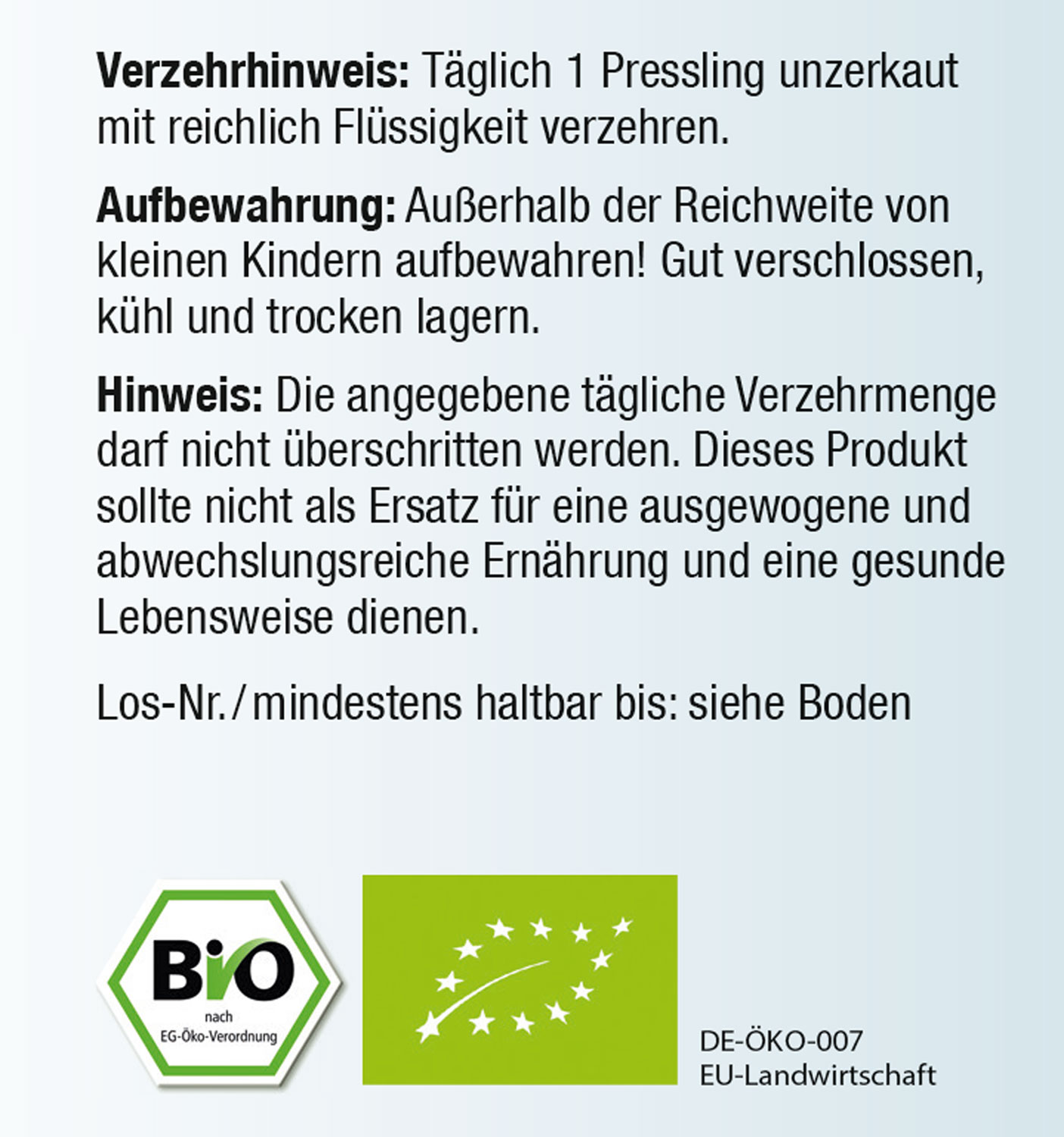 Kopp Vital   Jod aus Bio-Kelp / 150 g / 365 Presslinge03