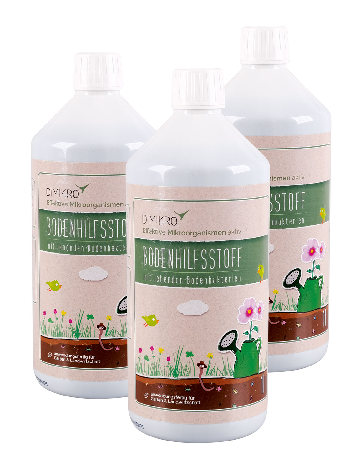 Bodenhilfsstoff Effektive Mikroorganismen aktiv (EMa)